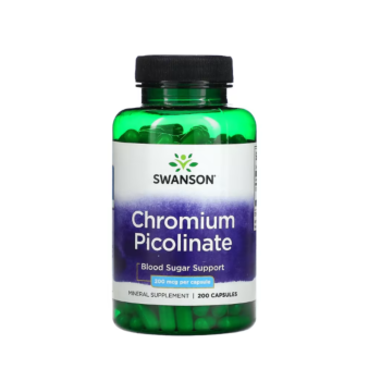 Chromium Picolinate (Crom) 200mcg - 200 Capsule Swanson