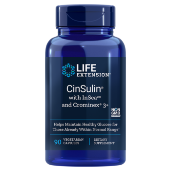 CinSulin with InSea2 and Crominex 3+ 90 capsule - Life Extension