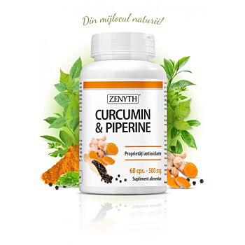 Curcumin & Piperine, 60 capsule