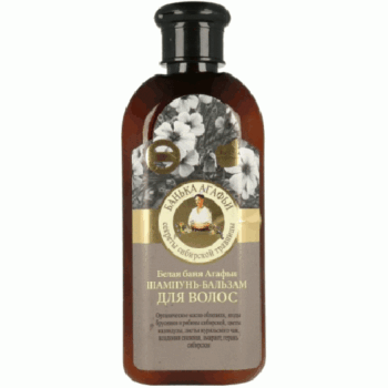 Sampon Balsam Alb pentru Frumusetea Parului 350ml Bunica Agafia