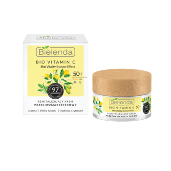 BIO VITAMIN C Crema de Fata Antirid Revitalizanta 50+ zi/noapte 50ml