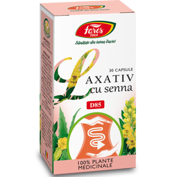 Laxativ cu Senna, D85, 30 capsule
