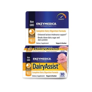 DairyAssist Digestion Formula 30 Capsule - Enzymedica
