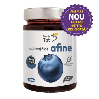 Bun de Tot Afine dulceata fara zahar - 360g Dacia Plant