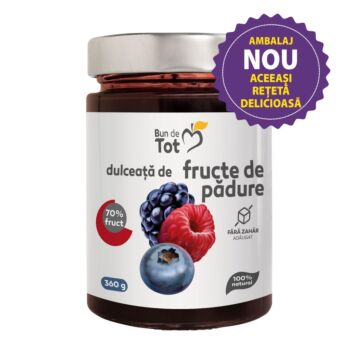 Bun de Tot Fructe de Padure dulceata fara zahar - 360g Dacia Plant