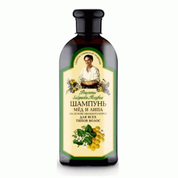 Sampon nutritiv cu extract de tei pentru toate tipurile de par Bunica Agafia