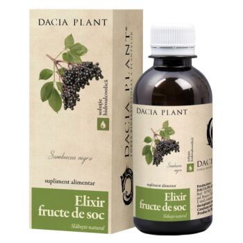 Elixir din Fructe de Soc tinctura Dacia Plant