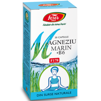 Magneziu + B6, F178,30  capsule