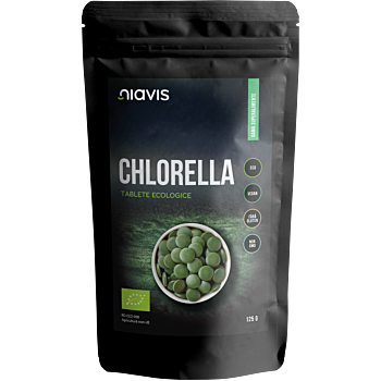  CHLORELLA TABLETE ECOLOGICE/BIO 125G