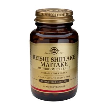 Extract de ciuperci Reishi Shiitake Maitake -50 capsule 