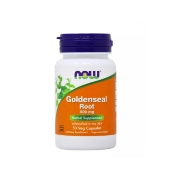 Goldenseal Root 500mg 50 Capsule - NOW Foods