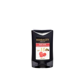 Lapte de plajă SPF 15 Herbagen