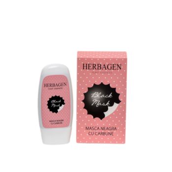 Mască neagră cu cărbune ”Black Mask Herbagen