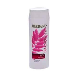 Șampon cu biokeratină 2 în 1 herbagen