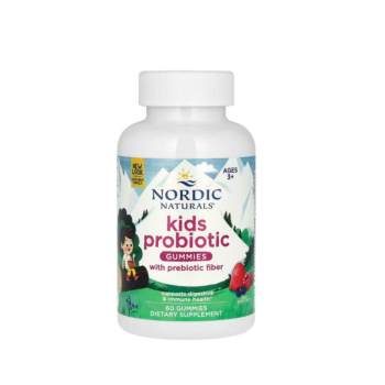 Kids Probiotic Gummies 3+Ani Great Berry 60 Gummies - Nordic Naturals