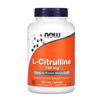 L-Citrulline 750mg 180 Capsule - NOW Foods