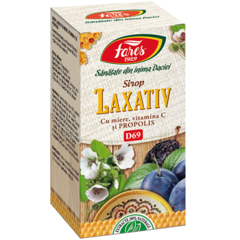 Laxativ cu miere și propolis, D69,  100 ml sirop
