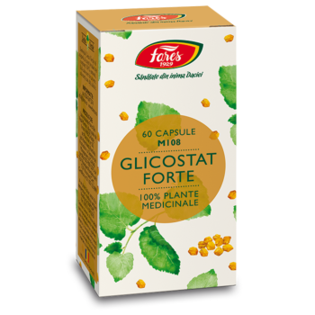 Glicostat Forte, M108, 60capsule Fares