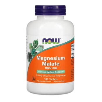Magnesium Malate1.000 mg 180 Tablete - NOW Foods
