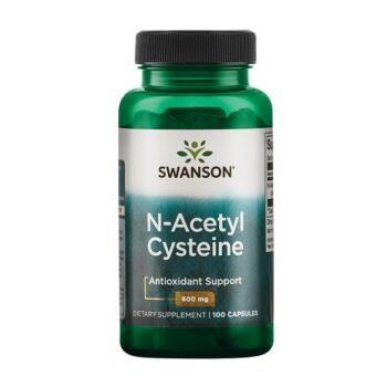 NAC N-Acetyl Cysteine, Antioxidant Support 600 mg 100 Capsule - Swanson