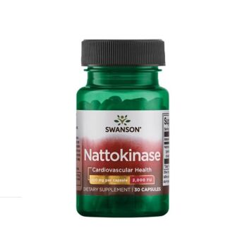 Nattokinase 2000 Fibrinolytic Units 30 Capsule - Swanson
