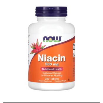 Niacin 500mg 250 Tablete - NOW Foods