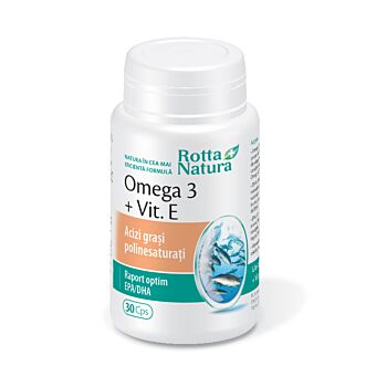 Omega 3+Vit.E 30cps Rotta Natura