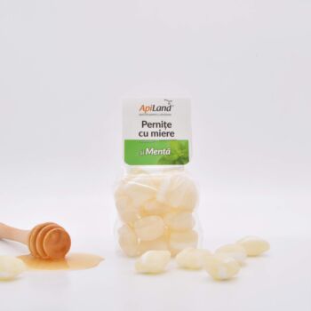 PERNIȚE CU MIERE ȘI MENTĂ 100G