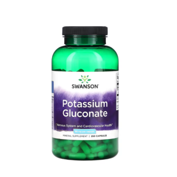 Potassium Gluconate 99mg 250 Capsule - Swanson