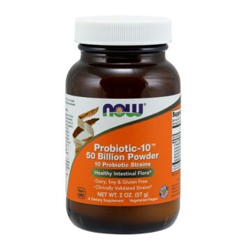 Probiotic-10 50 Billion Powder 57g - NOW Foods