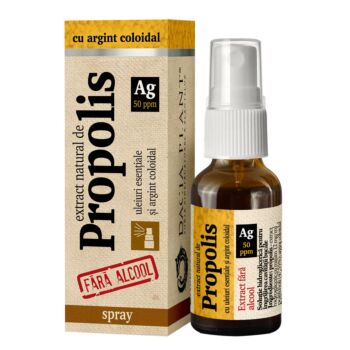 Propolis cu Argint Coloidal fara alcool spray Dacia Plant