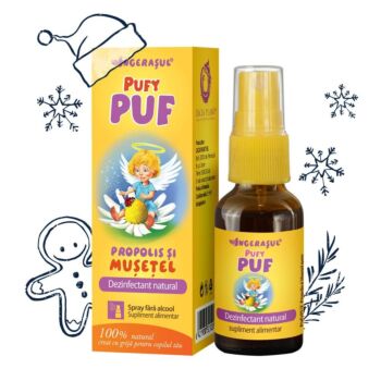 PufyPUF Propolis si Musetel spray Dacia Plant