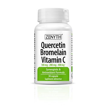 Quercetin Bromelain Vitamin C 30cps Zenyth