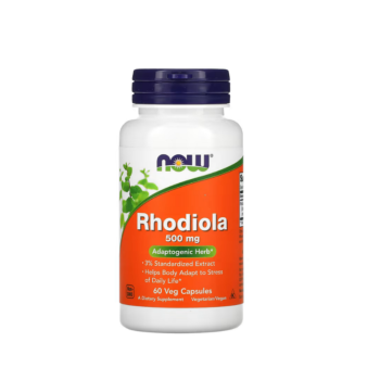  Rhodiola 500mg 60 Capsule - NOW Foods