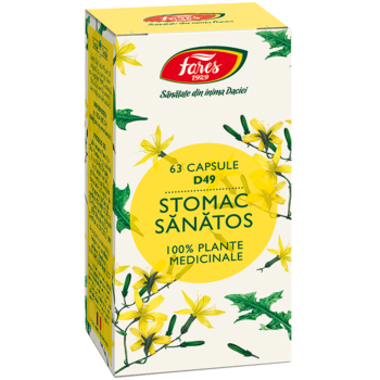 Stomac sănătos, D49,  63 capsule