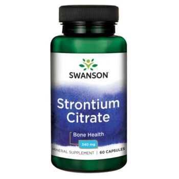 Strontium Citrate 340mg 60 capsule - Swanson