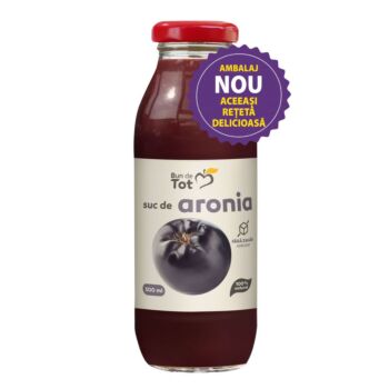 Bun de Tot Aronia suc fara zahar Dacia Plant