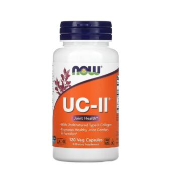 UC-II Joint Health with Undenatured Type II Collagen 120 Capsules - NOW Foods