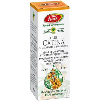 Cătină cu gălbenele și sunătoare, F158, 30 ml ulei