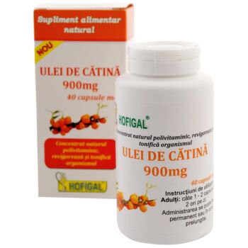 Ulei de catina 900 mg -40 capsule moi Hofigal