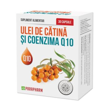 Ulei de Catina+Coenzima Q10 30 capsule