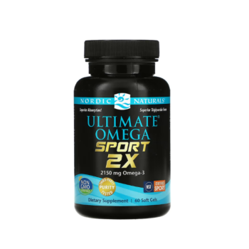 Ultimate Omega Sport 2x 1075mg 60 Soft Gels Nordic Naturals