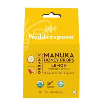 Bomboane (Dropsuri) Ecologice cu Miere de Manuka, Lamaie si Propolis 120g