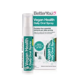 Vegan Health (D3,B12,Fier,Iod) Oral Spray 25ml. - BetterYou