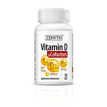 Vitamin D & Cofactors 30cps Zenyth