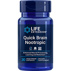 Quick Brain Nootropic 30cps Life Extension