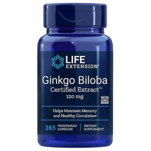 Ginkgo Biloba 365cps Life Extension