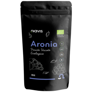 Aronia Fructe Uscate Raw Ecologice 125g