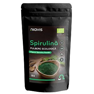 Spirulina Pulbere Ecologica/BIO 125g