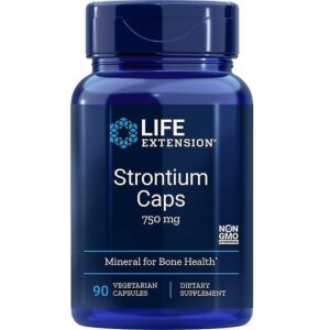 Strontium Citrate, 750 mg,90 Capsule Life Extension